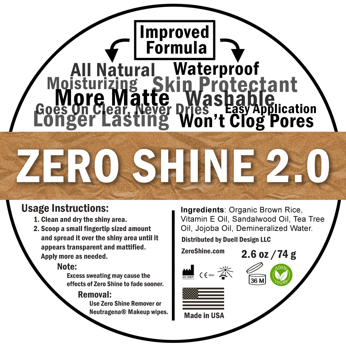 Small Regular Zero Shine